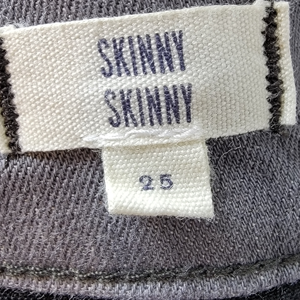 Madewell Boulder Wash Skinny Skinny Jeans Size 25 - Picture 14 of 14